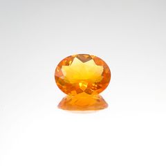 ファイヤーオパール(宝石名ファイヤー・オパール)メキシコ産 1.81ct 識別済[231124111]10.3x8.1mm前後