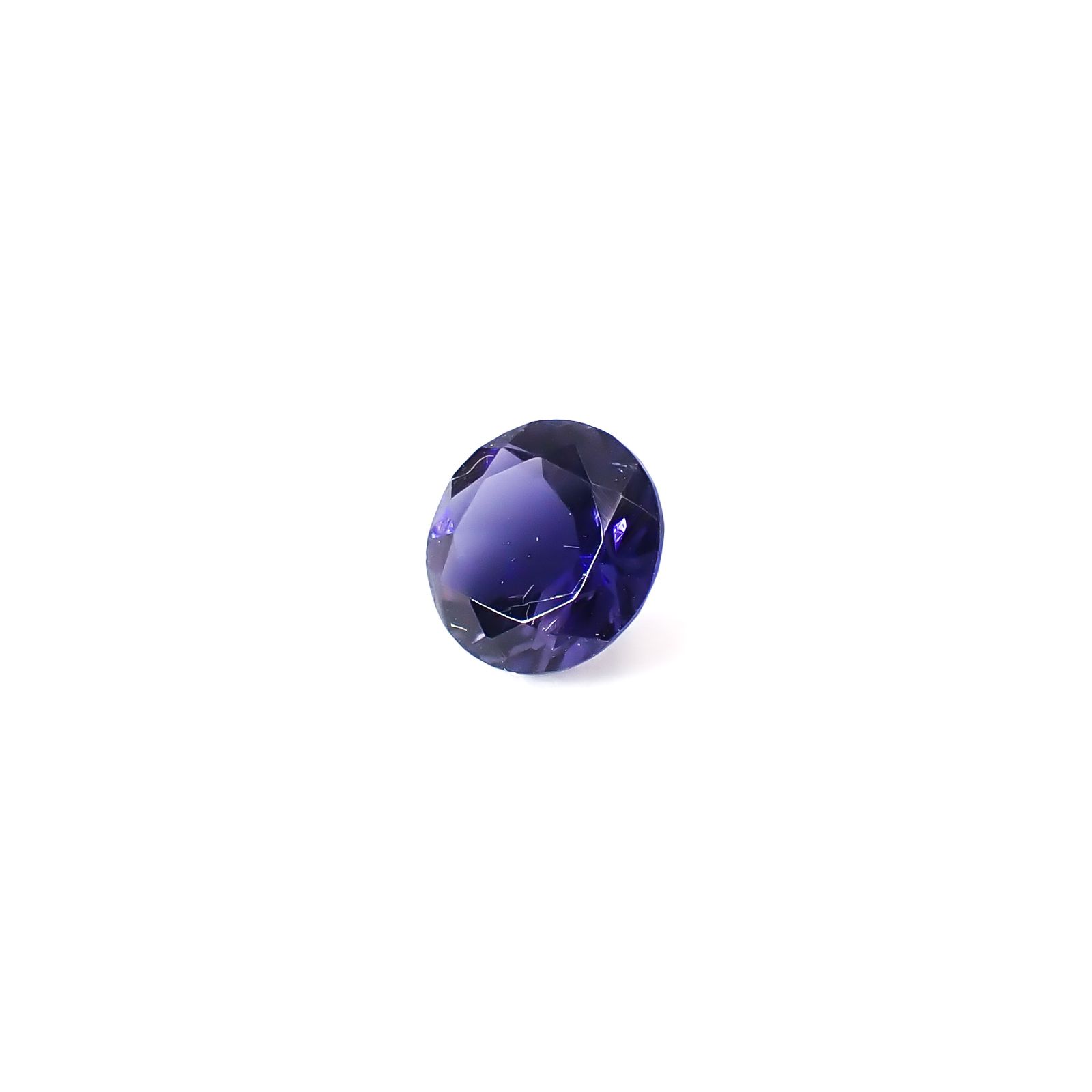 アイオライト タンザニア産 1.11ct / 7.2x7.1mm前後 [260231745]
