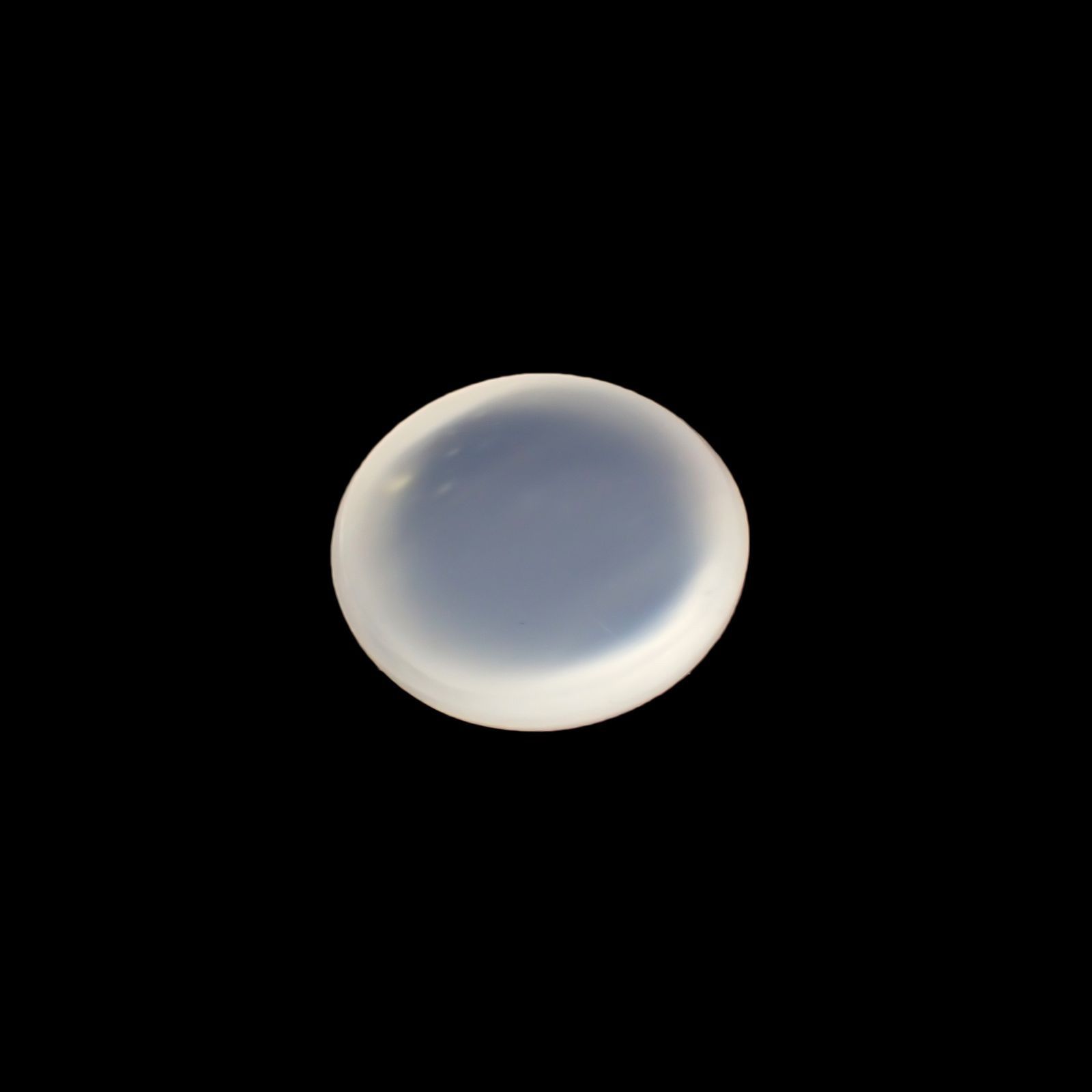 ムーンストーンキャッツアイ(宝石名ムーンストーン・キャッツアイ) インド産 識別済 4.85ct / 11.9x11.9mm前後 [260212729]