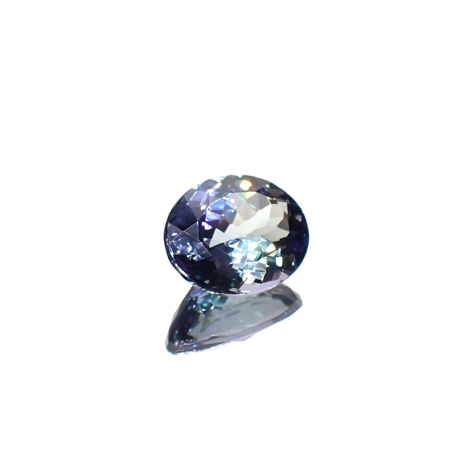 （お得な特別割引価格） バイカラータンザナイト(宝石名ゾイサイト)タンザニア産 3.39ct アクセサリー