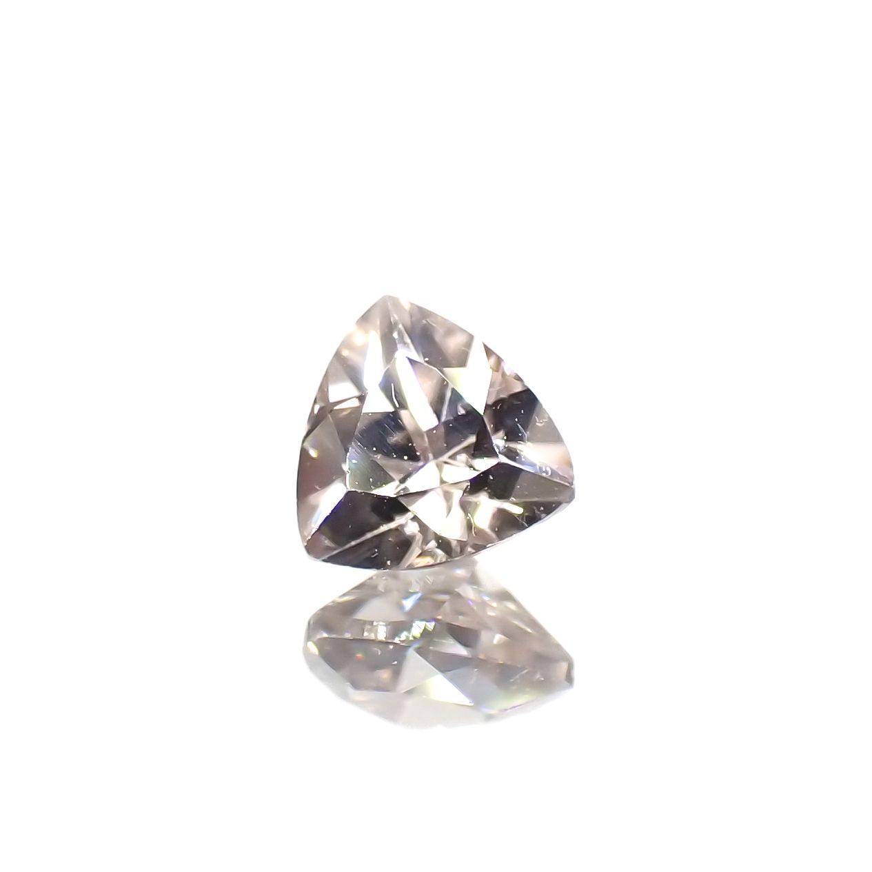 シャンパンカラージルコン スリランカ/カンボジア産 0.50ct[230521909]4.6x4.6mm前後