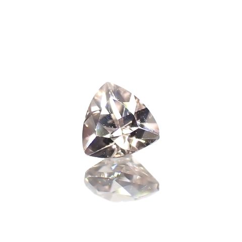 シャンパンカラージルコン スリランカ/カンボジア産 0.50ct[230521909]4.6x4.6mm前後