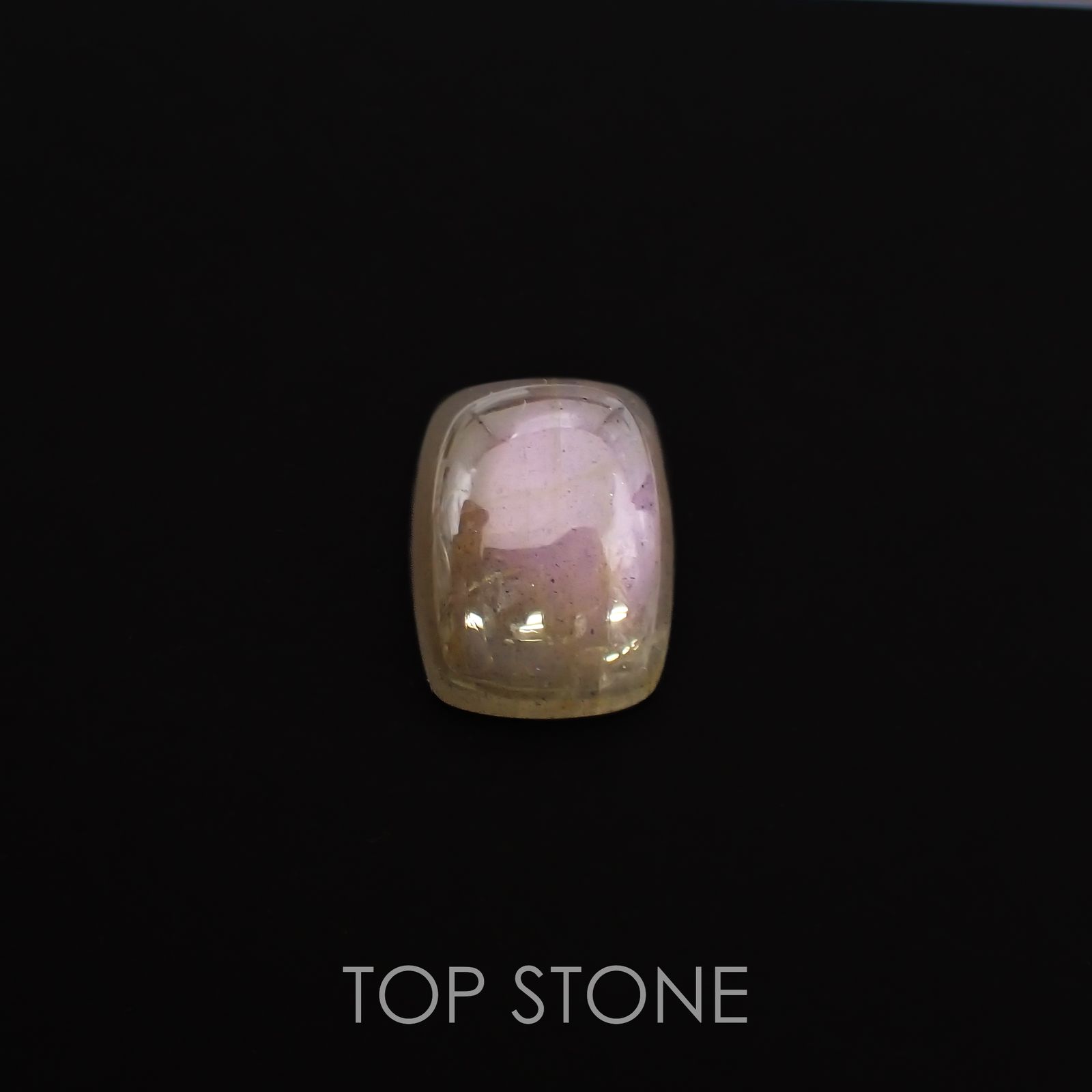 ピンクラブラドライト インド産 18.36ct[221119020]19.1x14.5mm前後