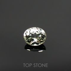 リューコガーネット(宝石名ホワイト グロッシュラー・ガーネット) ビルマ産 0.24ct 識別済[210711543]4×3.3mm前後