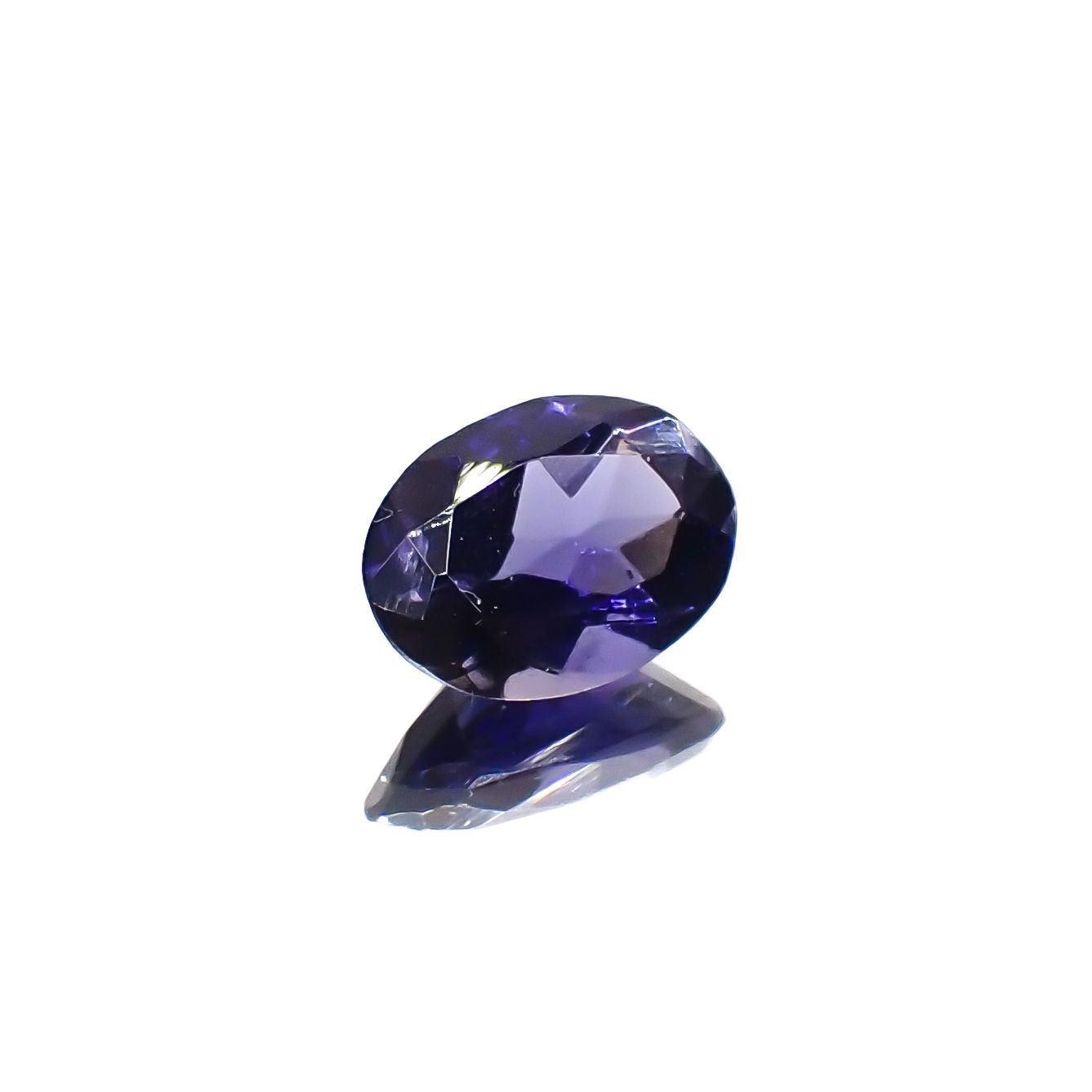アイオライト タンザニア産 0.88ct[230321004]7.9x5.8mm前後