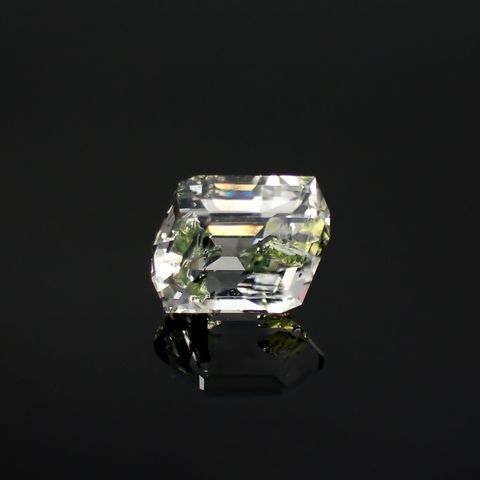 ◇カスタムカット◇オイルインクォーツ パキスタン産 0.95ct[240218533]7.2x5.9mm前後