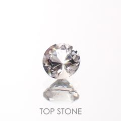 サニディン(宝石名サニディン)ドイツ産 0.093ct 識別済[221018941]3x2.9mm前後