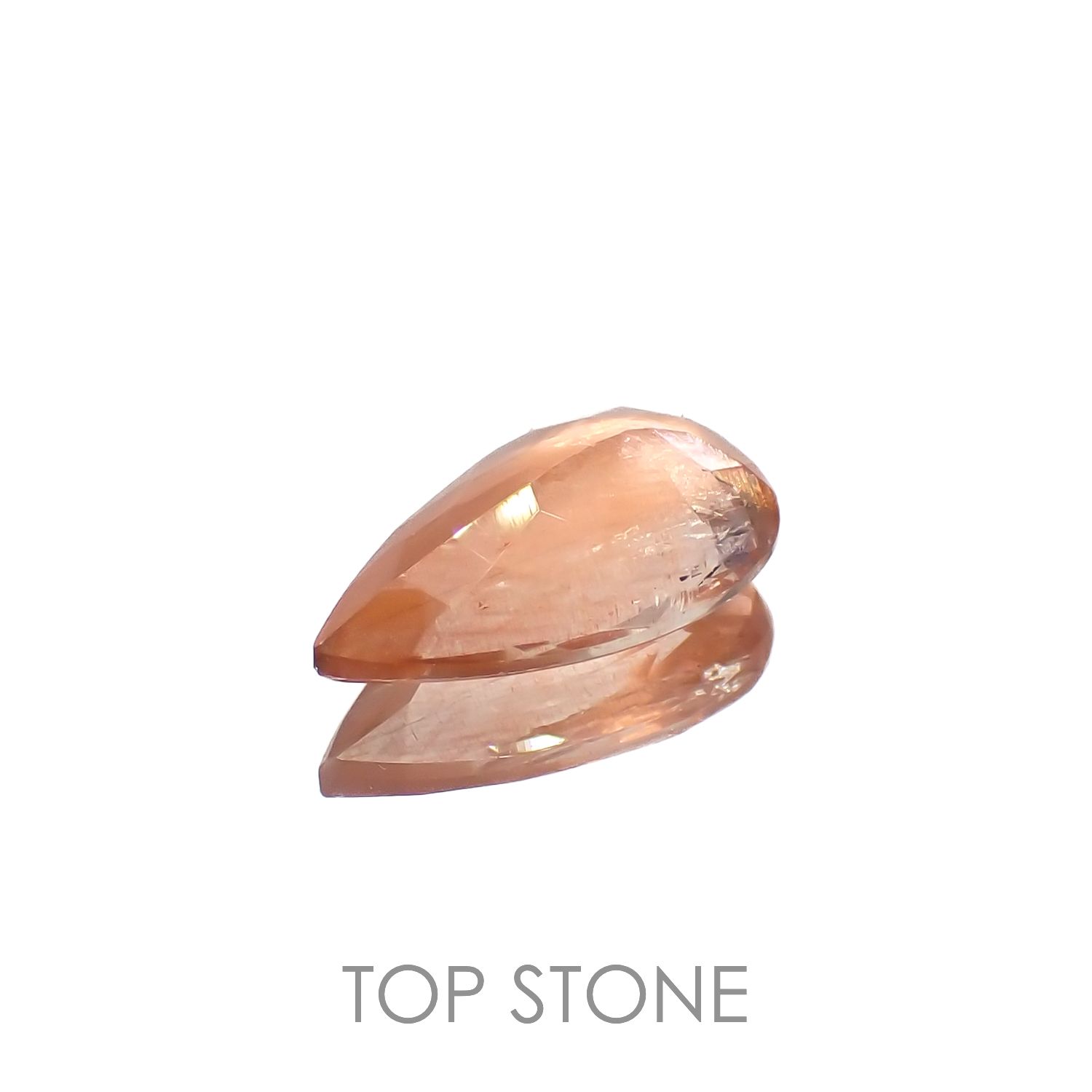 サンストーンスキャポライト(宝石名シーン・スキャポライト)タンザニア産 1.23ct 識別済[221219272]10.7x6.2mm前後