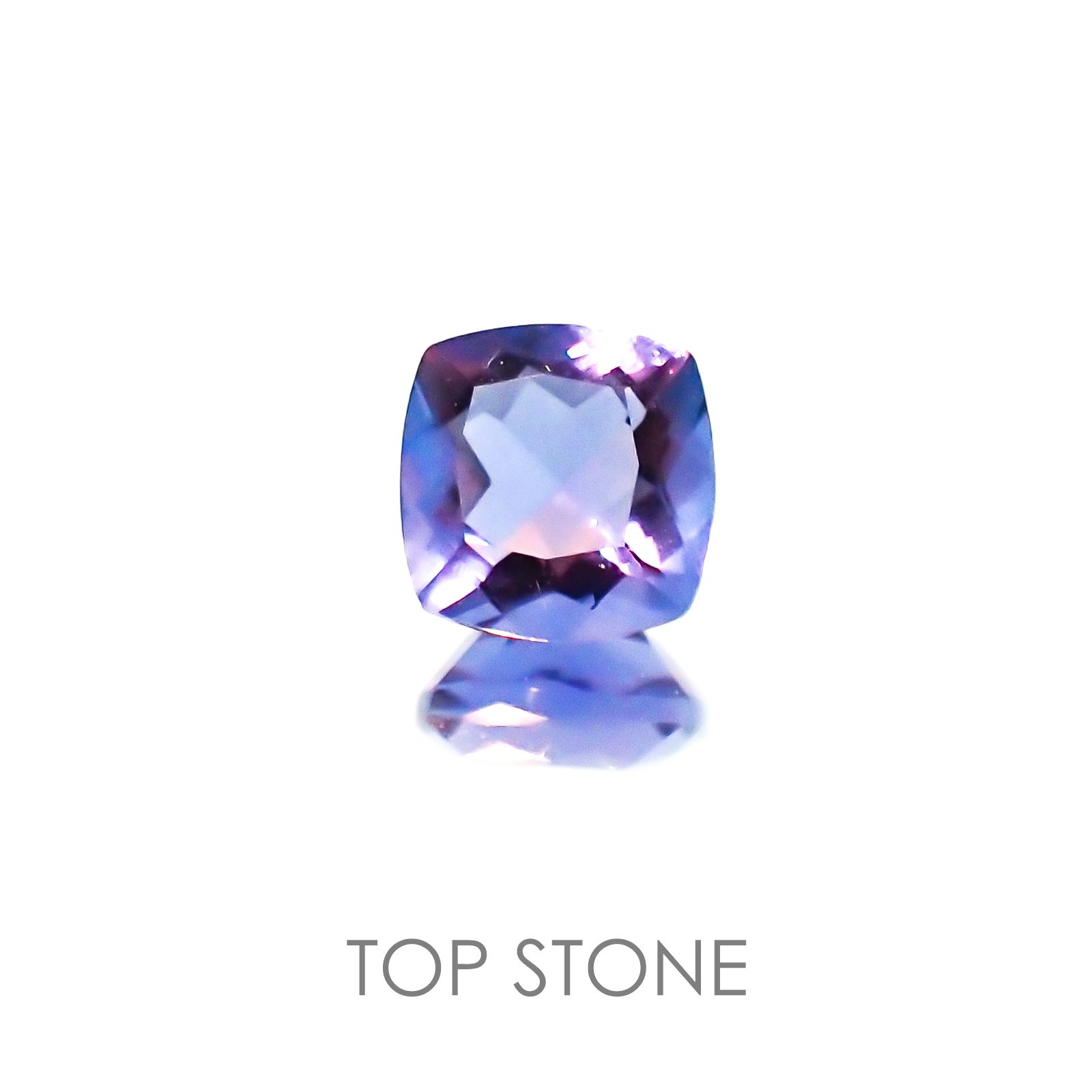 カラーチェンジフローライト ブラジル産 ルース 1.22ct[20117795]6.2×6.1mm前後