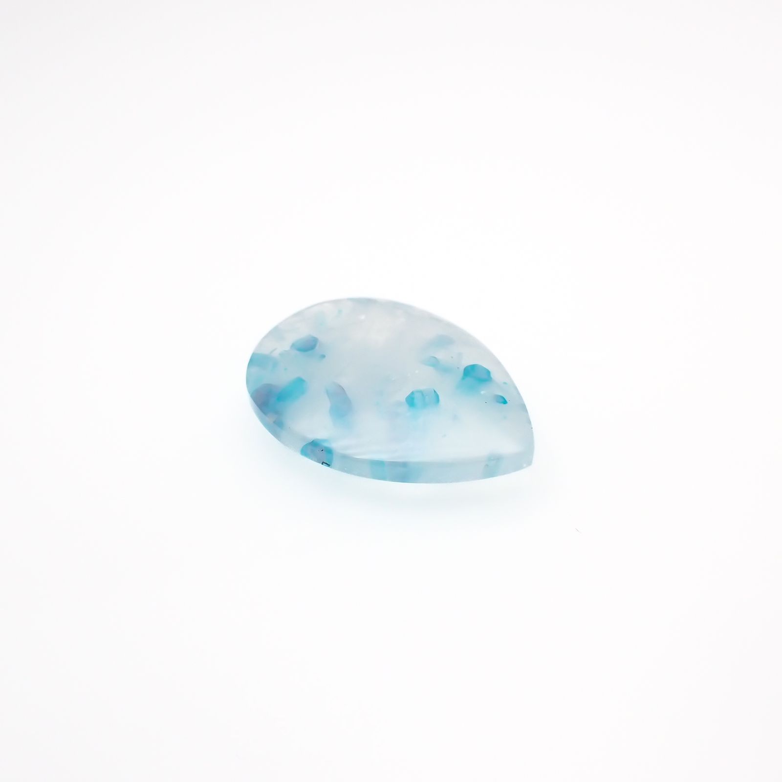 パライバトルマリンインクォーツ ブラジル産 6.68ct[221018819]18x13.1mm前後
