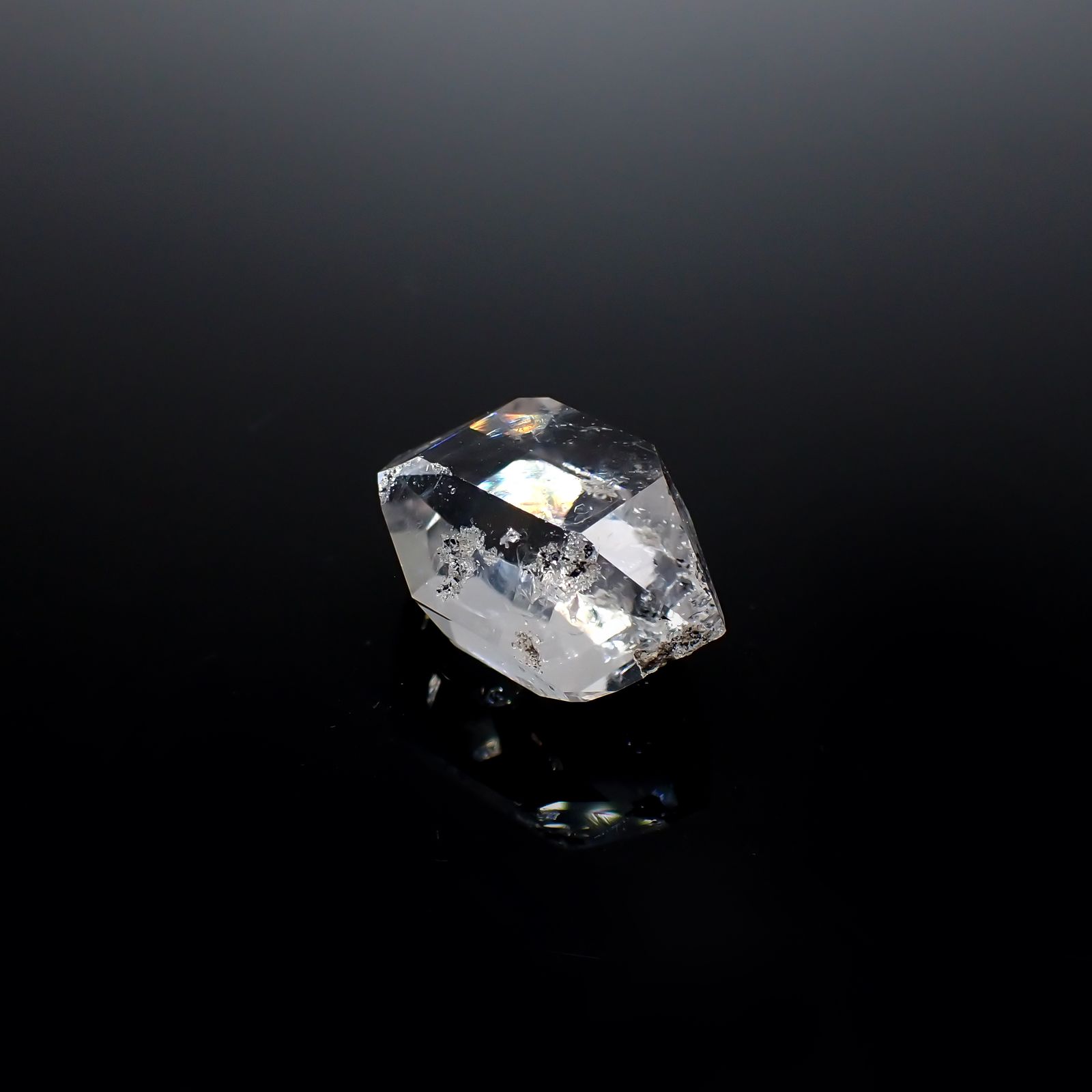 ハーキマーダイヤモンド 原石 アメリカ・ニューヨーク州産 31.85ct[231225125]21.5x16.5mm前後 | TOP  STONE(トップストーン)