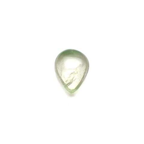 バイカラーツァボライト(宝石名グリーン グロッシュラー・ガーネット)タンザニア産 1.34ct 識別済[240928891]8x6.2mm前後