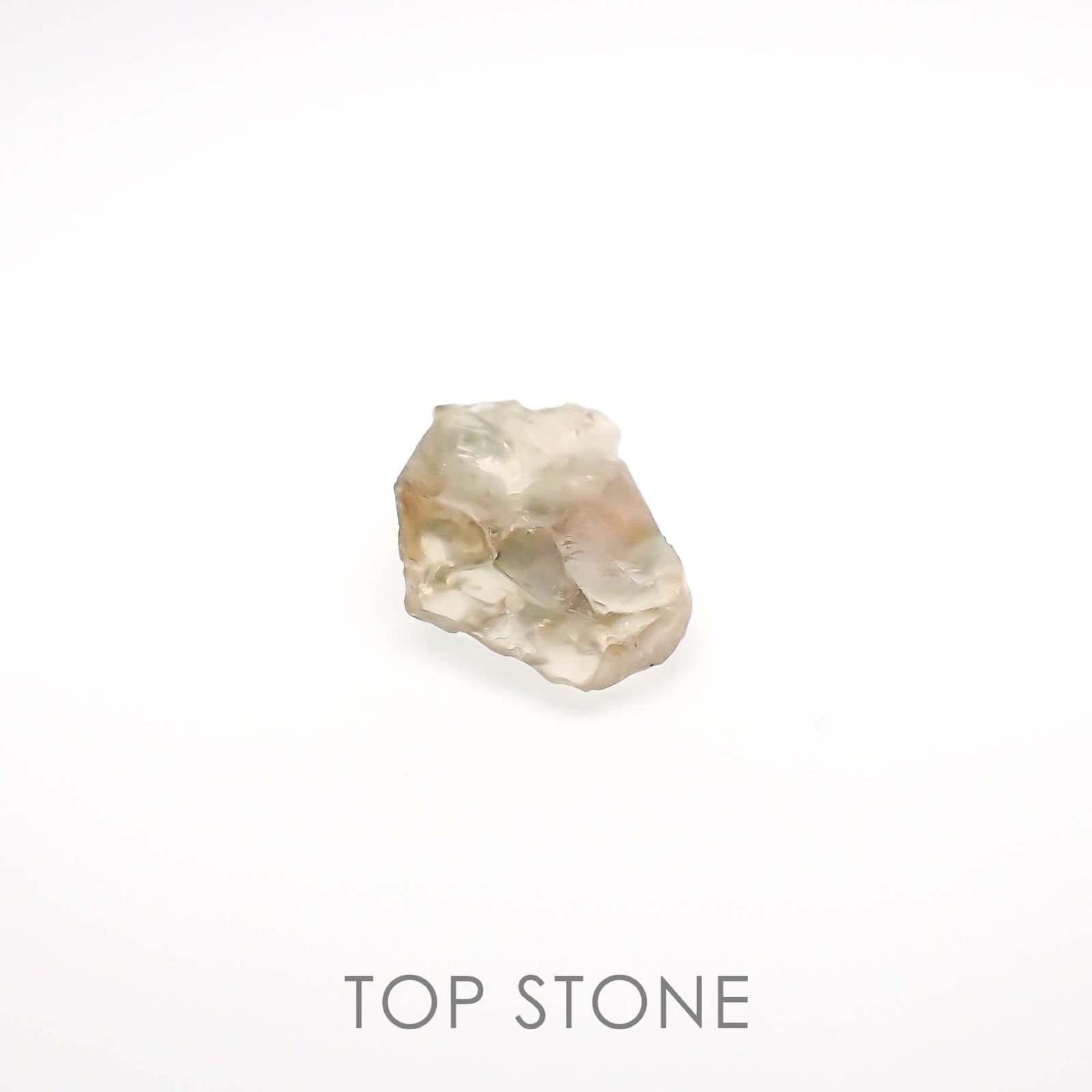 オレゴンサンストーン原石 アメリカ・オレゴン州産 4.14ct[230220419]14.1x10.4mm前後