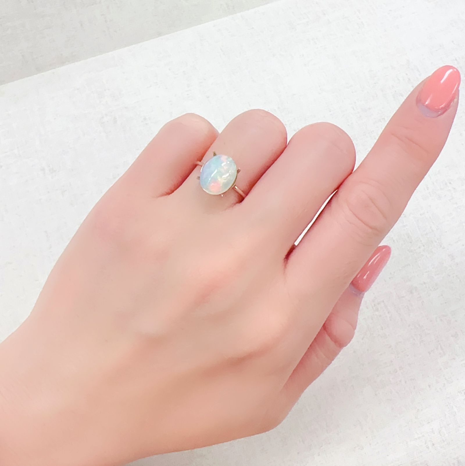 エチオピアオパール エチオピア産 2.86ct[230321036]11x8.9mm前後