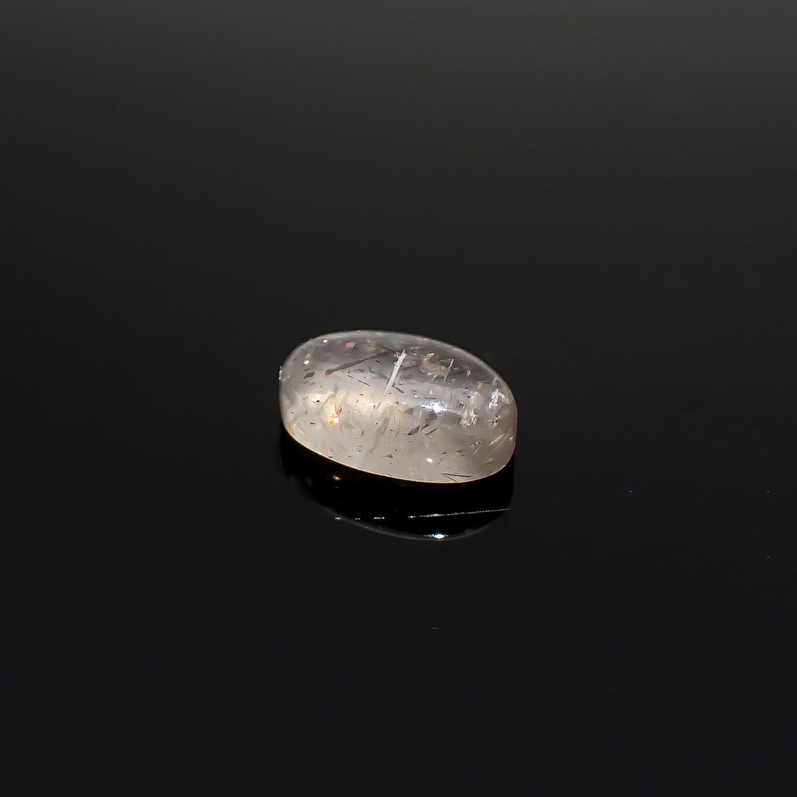 レインボーラティスサンストーン オーストラリア産 1.00ct / 7.8x5mm前後 [260632530]