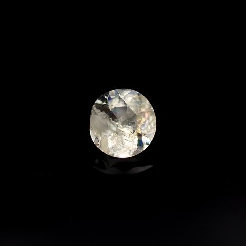 リューサイト 遊色効果あり(宝石名リューサイト)イタリア産 0.22ct 識別済[231225039]4x3.9mm前後