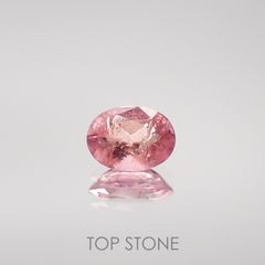ペツォッタイト(ラズベリル)(宝石名ペツォッタイト) マダガスカル産 0.150ct ソ付(彩珠)[210611206]4.1×3mm前後