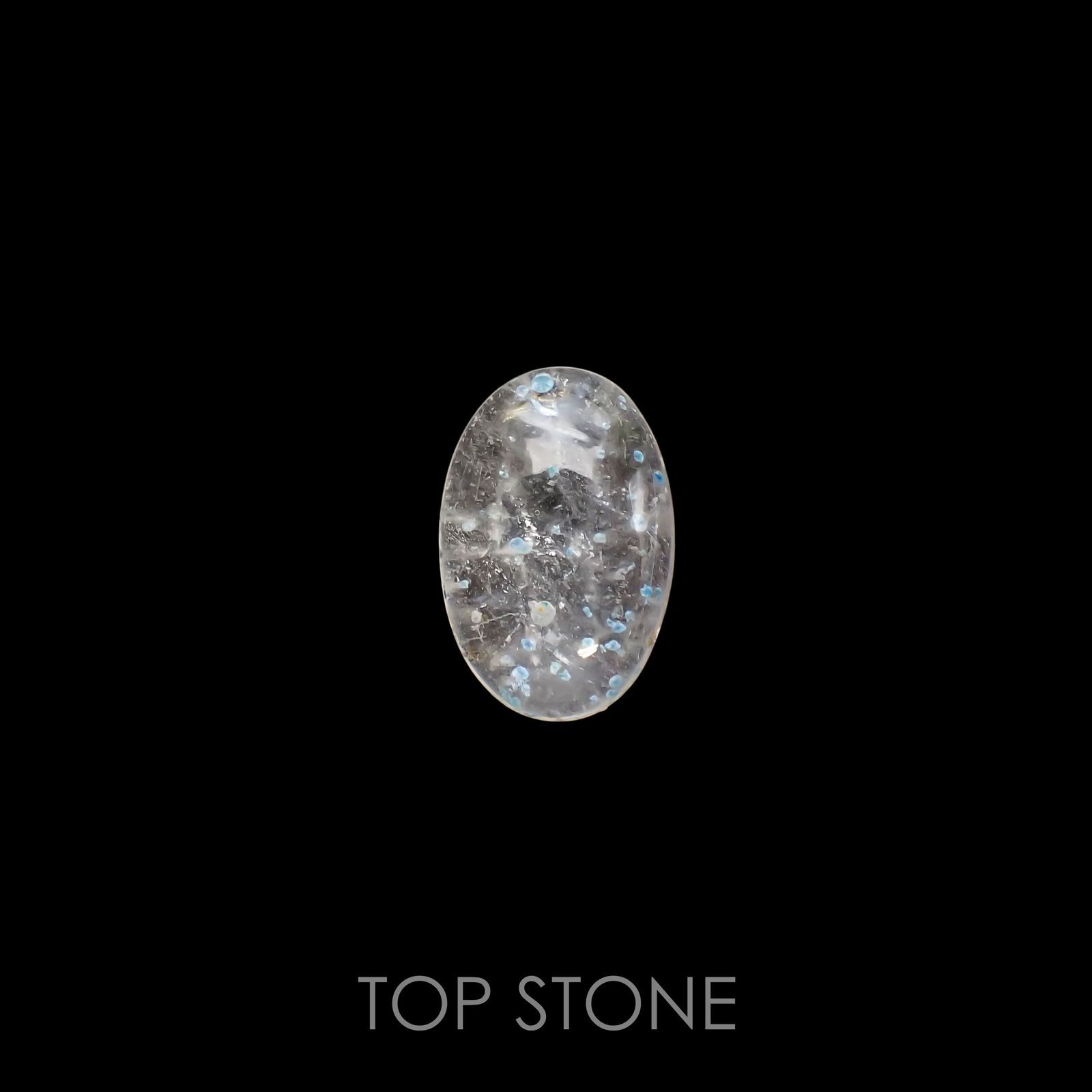 パライバクォーツ ブラジル産 6.78ct[220115027]15.5x10.3mm前後
