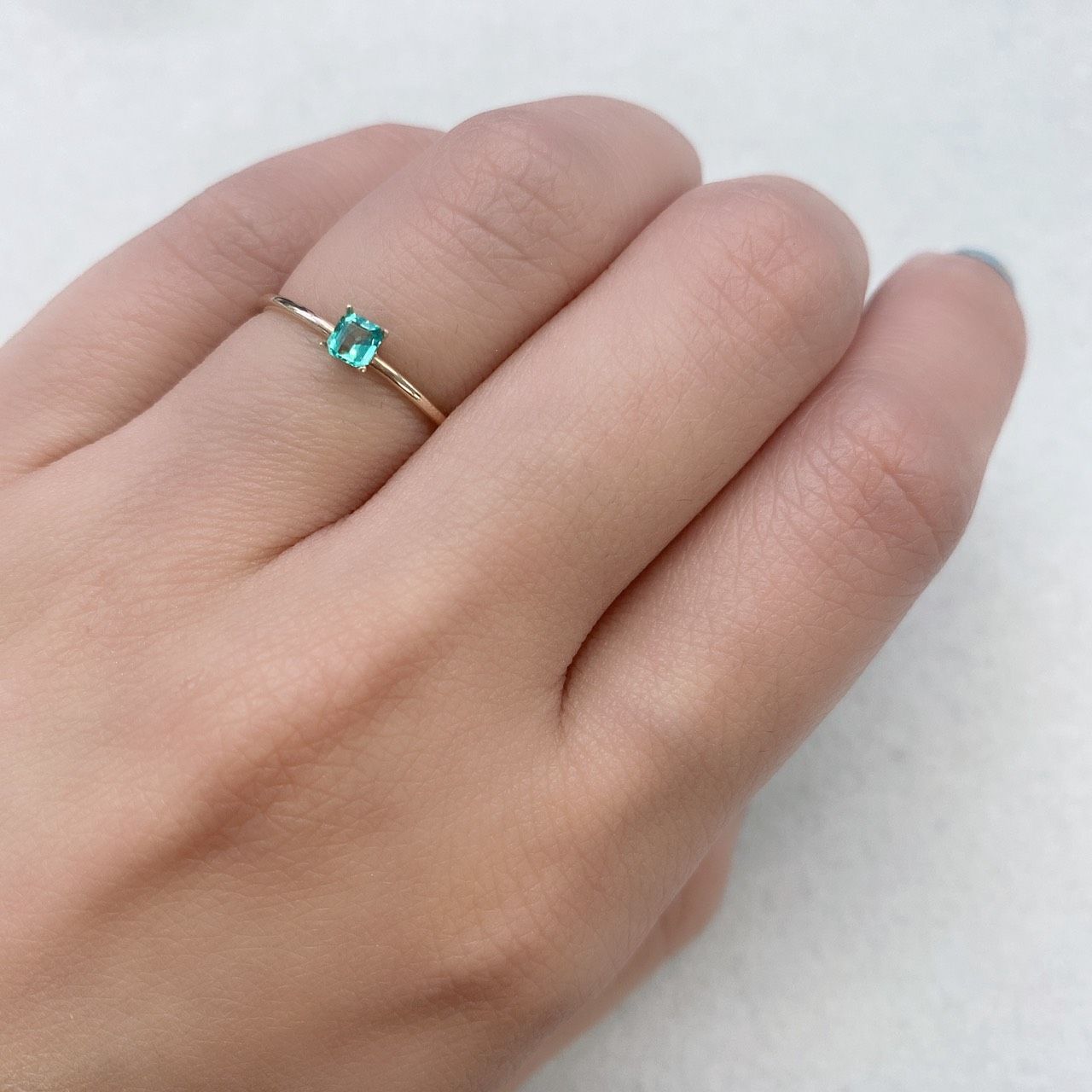 エメラルド コロンビア産 ルース 0.12ct[201812831]3.1×3mm前後