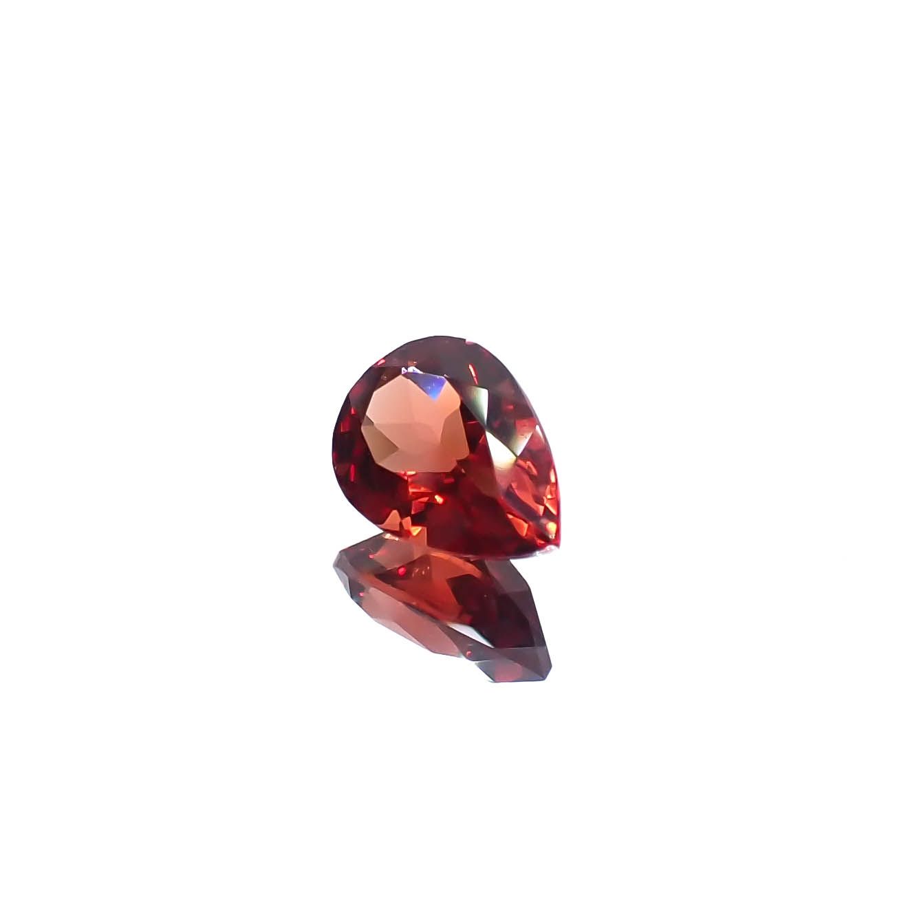 アンデシン(宝石名アンデシン/ラブラドライト)チベット産 0.59ct 識別済[240125605]6.9x4.9mm前後