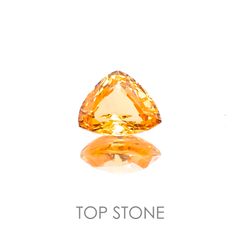 スペサルティンガーネット マンダリンオレンジカラー(宝石名スペサルティン・ガーネット) ケニア産 0.56ct 識別済[20118099]5.8×4.6mm前後