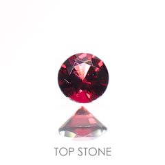 レッドスピネル(宝石名レッド・スピネル)タンザニア産 0.11ct 識別済[220114317]2.8x2.8mm前後