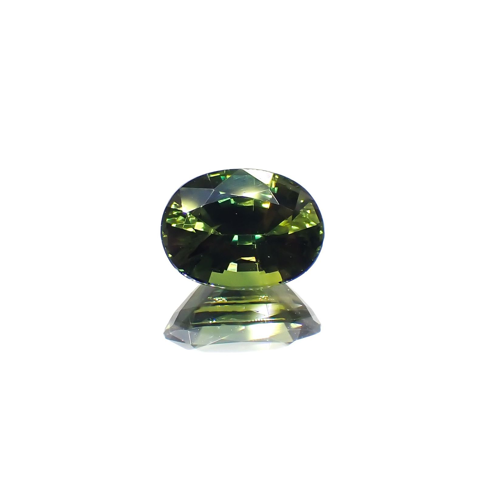 バイカラーサファイア オーストラリア産 1.01ct / 6.7x5mm前後 [221018360]