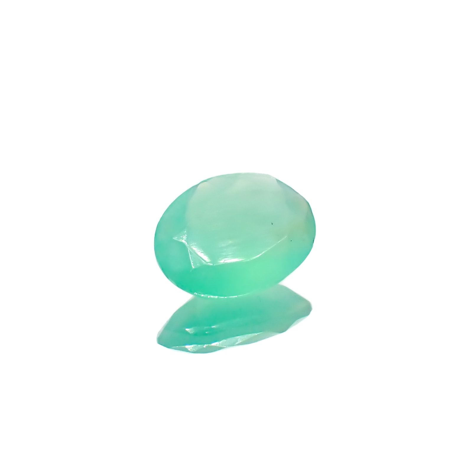 グリーンオパール 南アフリカ産 0.69ct[230522116]8x6mm前後