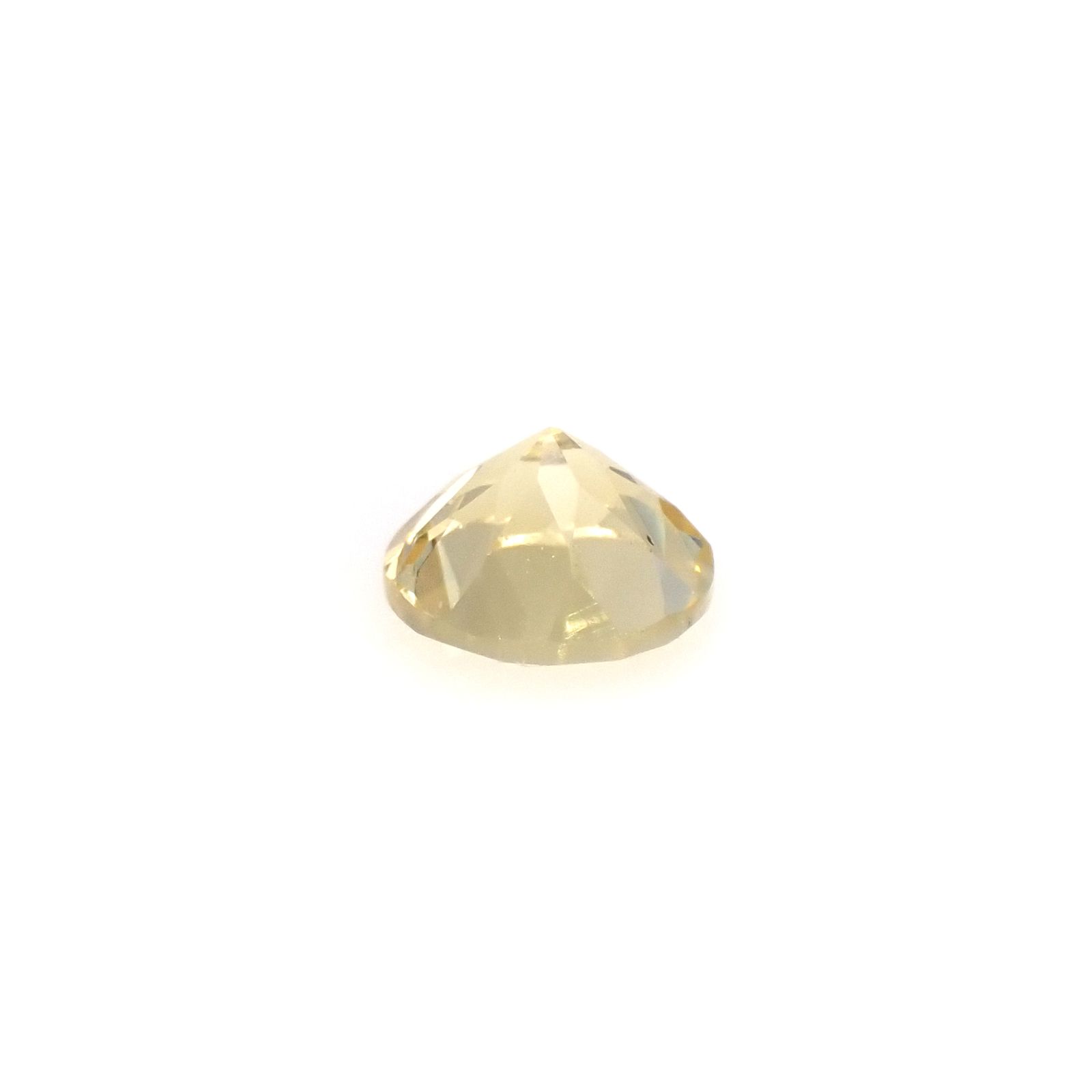 イエローダンビュライト タンザニア産 0.33ct[240125458]4.4x4.4mm前後