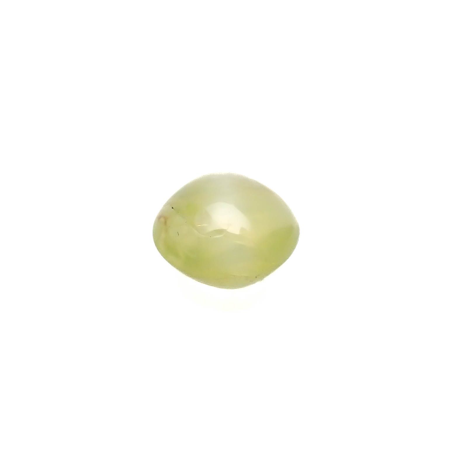 クリソベリルキャッツアイ スリランカ産 0.37ct[230119795]4.2x4.2mm前後