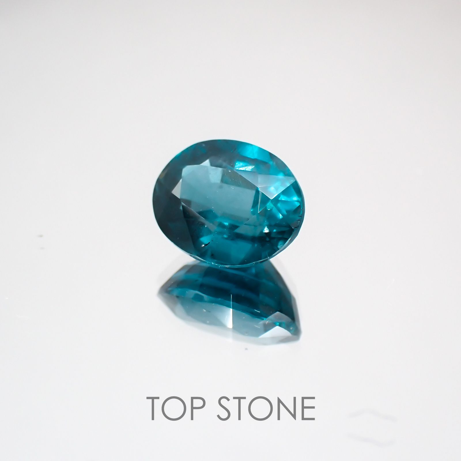 オーシャンブルーカイヤナイト ネパール産 ルース 2.65ct[210310275]9×7.1mm前後