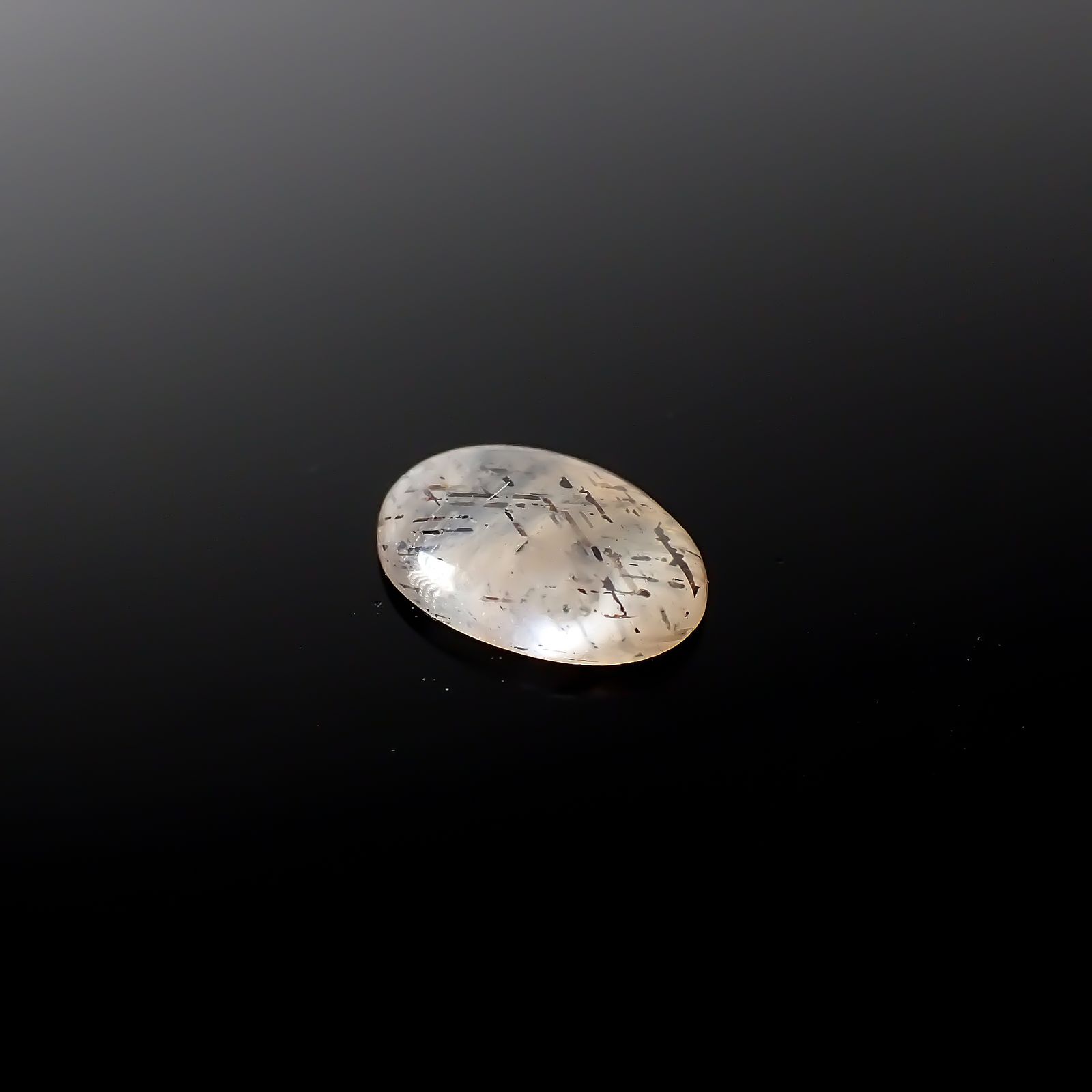 レインボーラティスサンストーン オーストラリア産 1.15ct[240326522]9.4x6.8mm前後