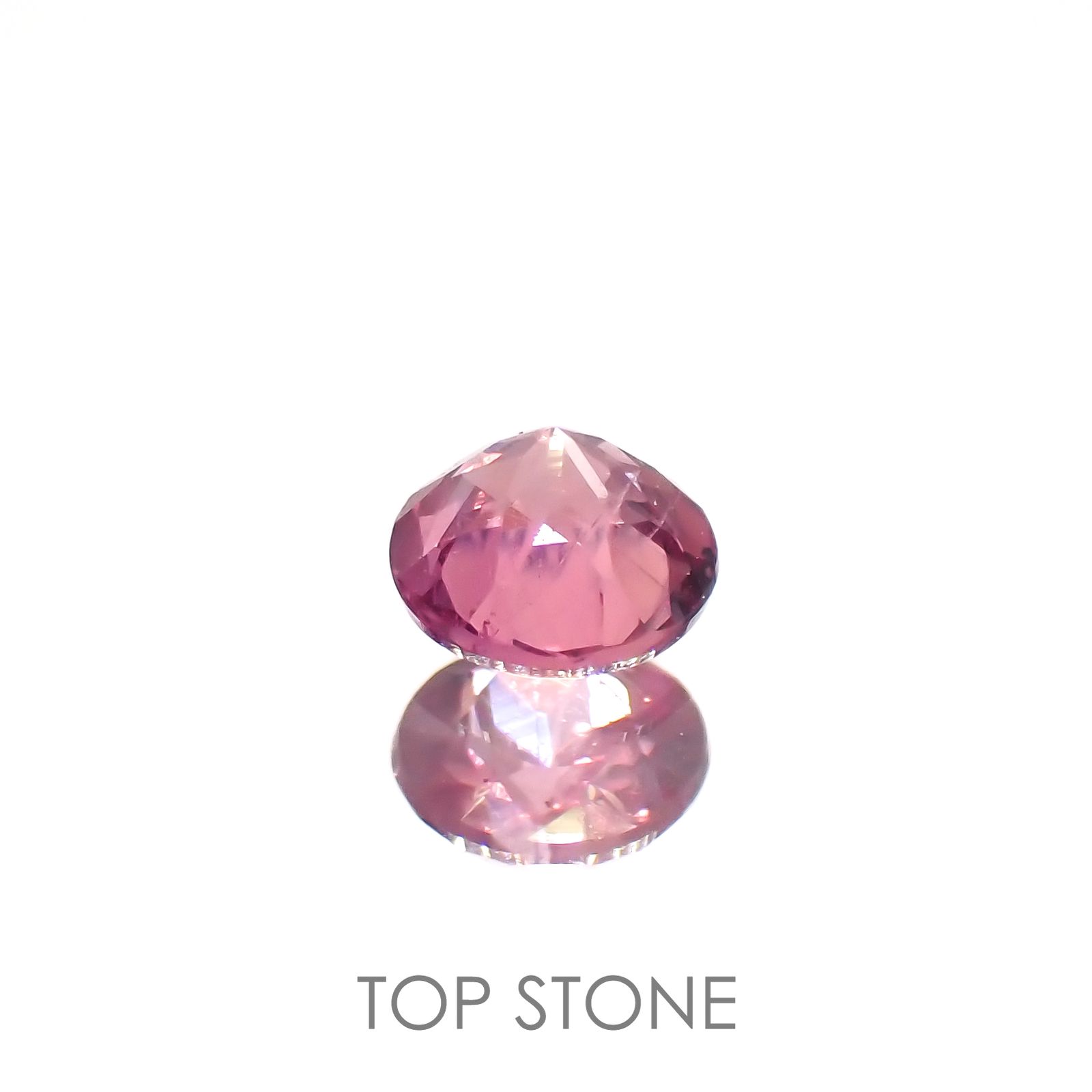 ピンクサファイア(宝石名サファイア)タンザニア・ウィンザー産 0.22ct 識別済[220616162]3.4x3.3mm前後