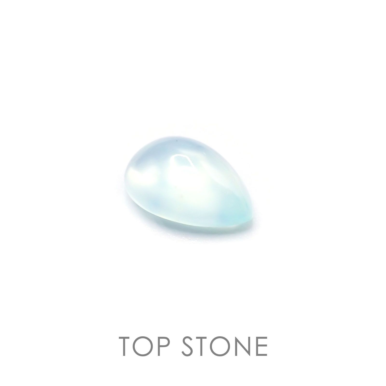 ブルーオパール ペルー産 ルース 1.27ct[20106175]9.9×7.1mm前後