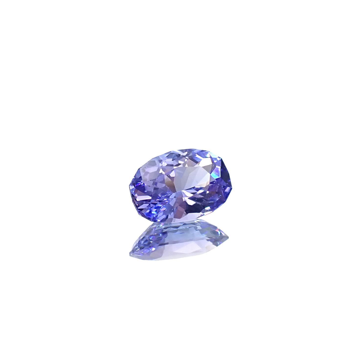 ◇カスタムカット◇タンザナイト(宝石名タンザナイト)タンザニア産 識別済 1.00ct / 7.6x5.4mm前後 [251031212]