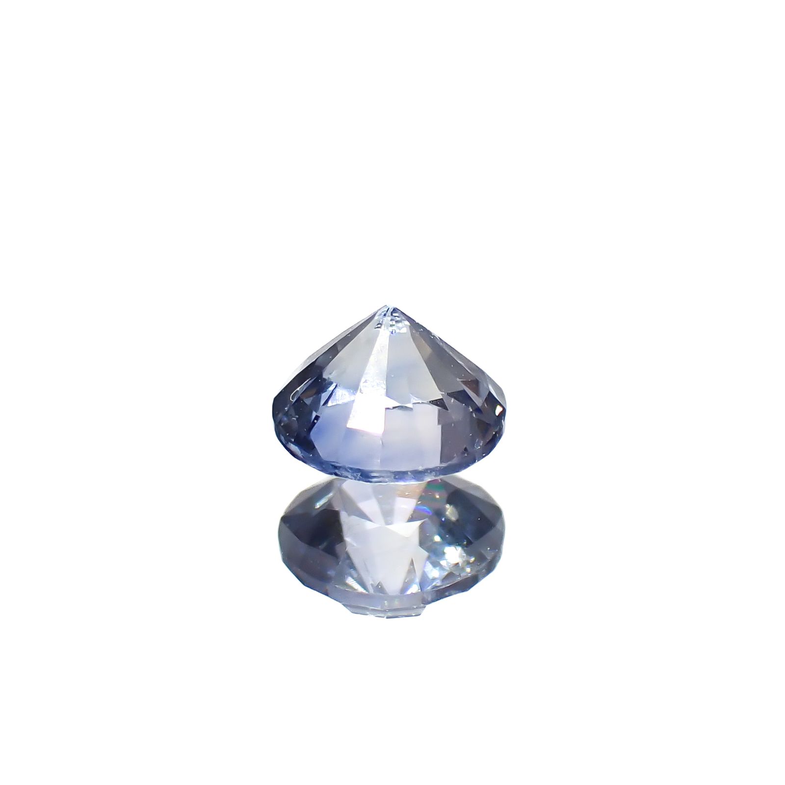 アイスブルーサファイア スリランカ産 0.45ct[240828660]4.4x4.4mm前後