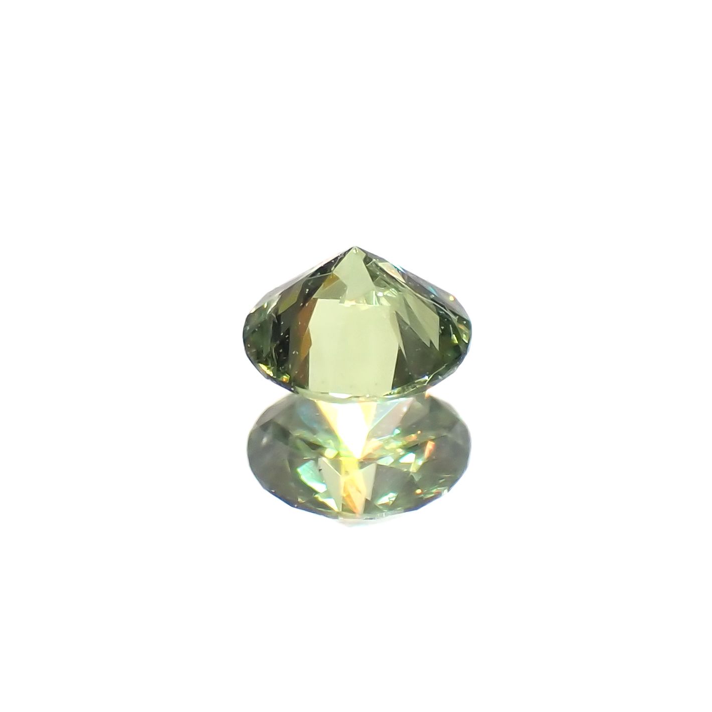 デマントイドガーネット ロシア産 0.13ct[230421603]3.1x3.1mm前後