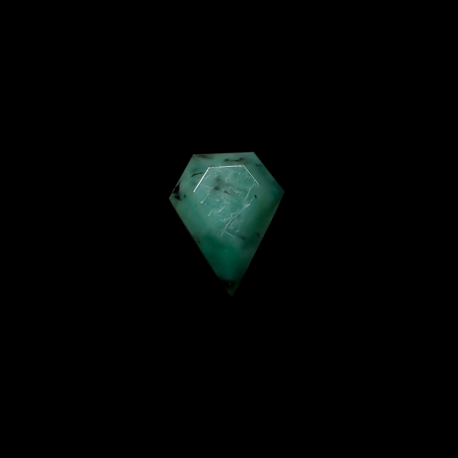 ◇カスタムカット◇エメラルド ブラジル産 2.89ct[240326486]14.2x10.9mm前後