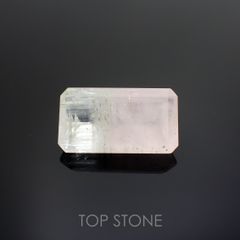 バイカラーベリル(宝石名バイカラー・ベリル) アフガニスタン産 18.789ct ソ付(日独)[20062990]22.3×12.4mm前後