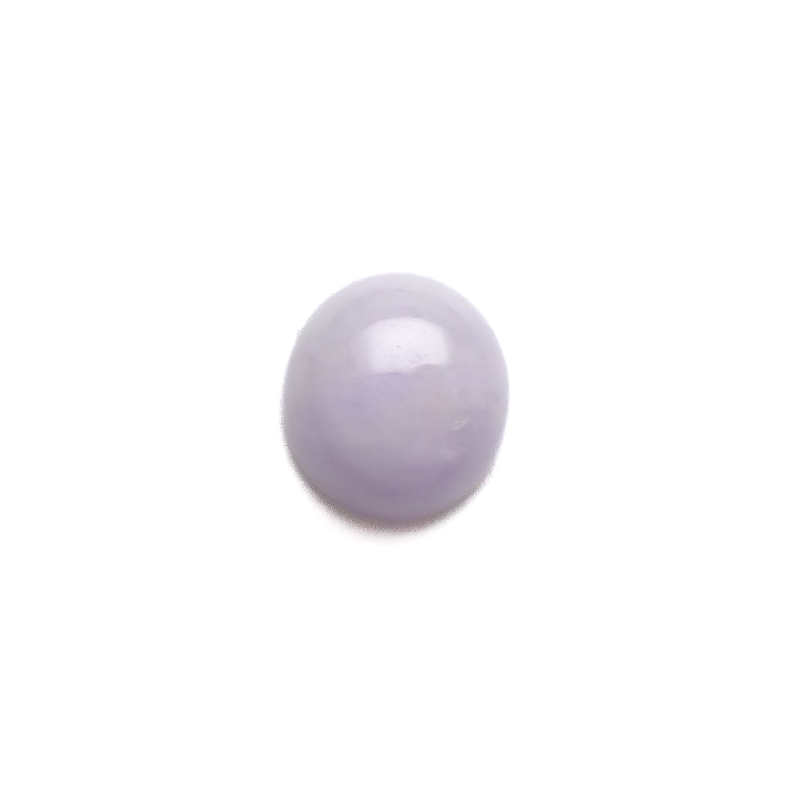ラベンダー翡翠 ビルマ産 11.67ct [221219380]14x12.6mm前後