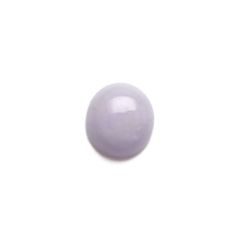 ラベンダー翡翠 ビルマ産 11.67ct [221219380]14x12.6mm前後
