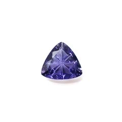 ◇甲州貴石切子Plus Three◇アイオライトサンストーン カード付き インド/ブラジル産 1.01ct[230321249]8.1x7.9mm前後