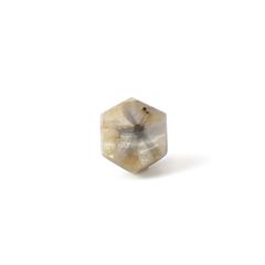 トラピッチェサファイア 原石スライス磨き(宝石名トラピッチェ・サファイア)ミャンマー産 3.40ct 識別済[250830985]8.9x8.4mm前後