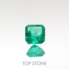 エメラルド(宝石名エメラルド) コロンビア産 0.13ct 識別済[201812833]3×3mm前後