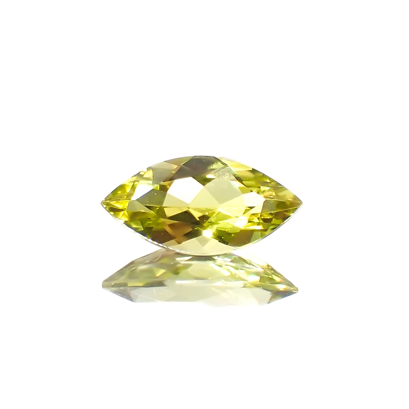 カナリートルマリン ザンビア・カナリー鉱山産 0.31ct[230823145]7x3.5mm前後