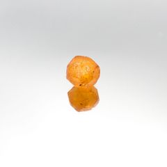 スペサルティンガーネット マンダリンオレンジカラー 原石(宝石名ガーネット)タンザニア産 4.53ct 識別済[230823123]8.1x7.6mm前後