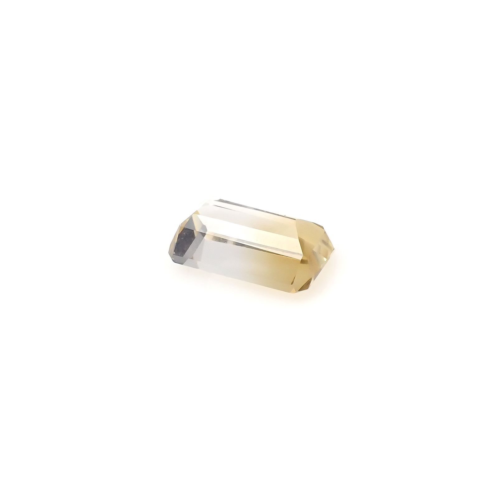 バイカラーシトリン ブラジル・ミナスジェライス州産 6.05ct[240326460]14.1x8.5mm前後