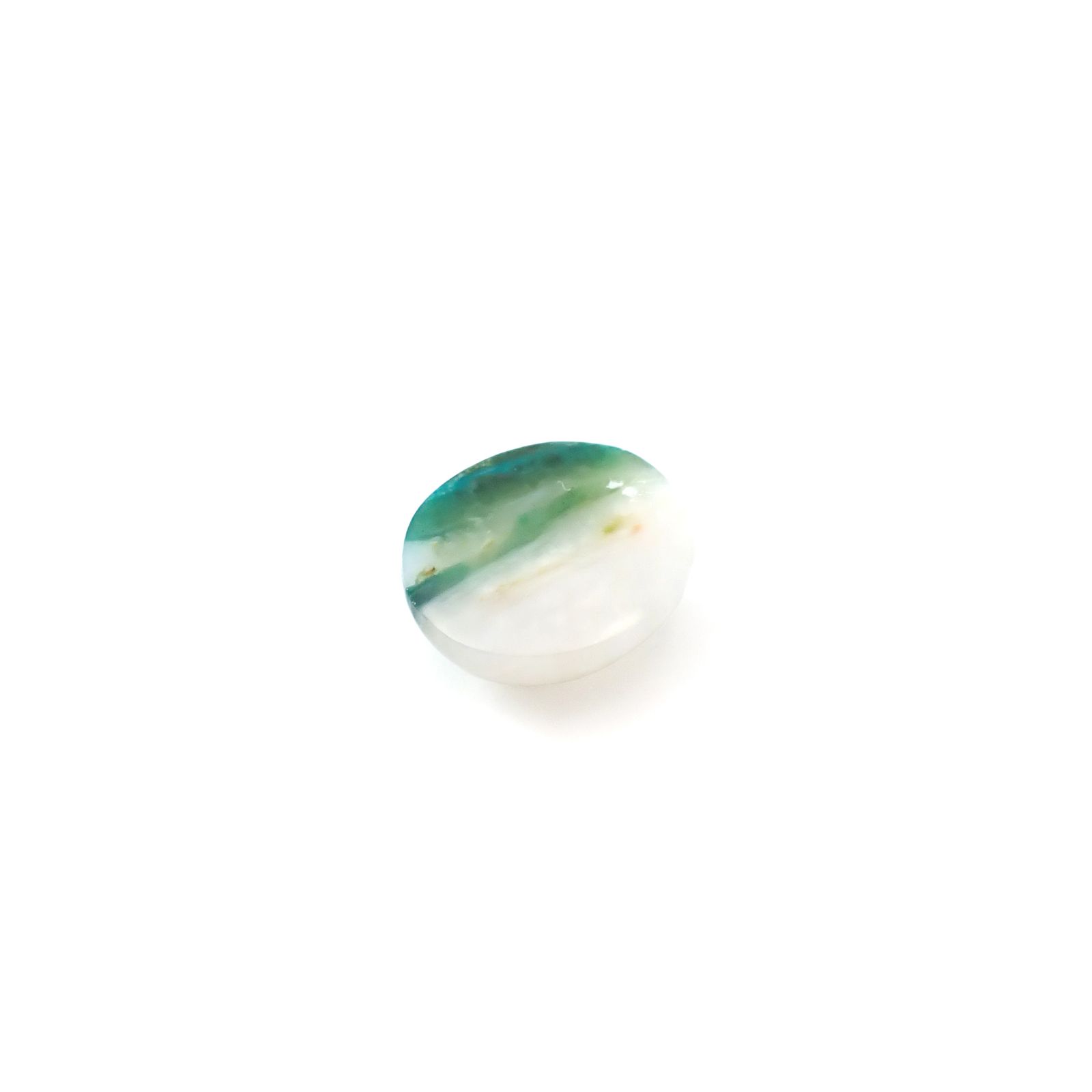 ブルーオパール ペルー産 3.89ct [250730729]11.3x9.6mm前後