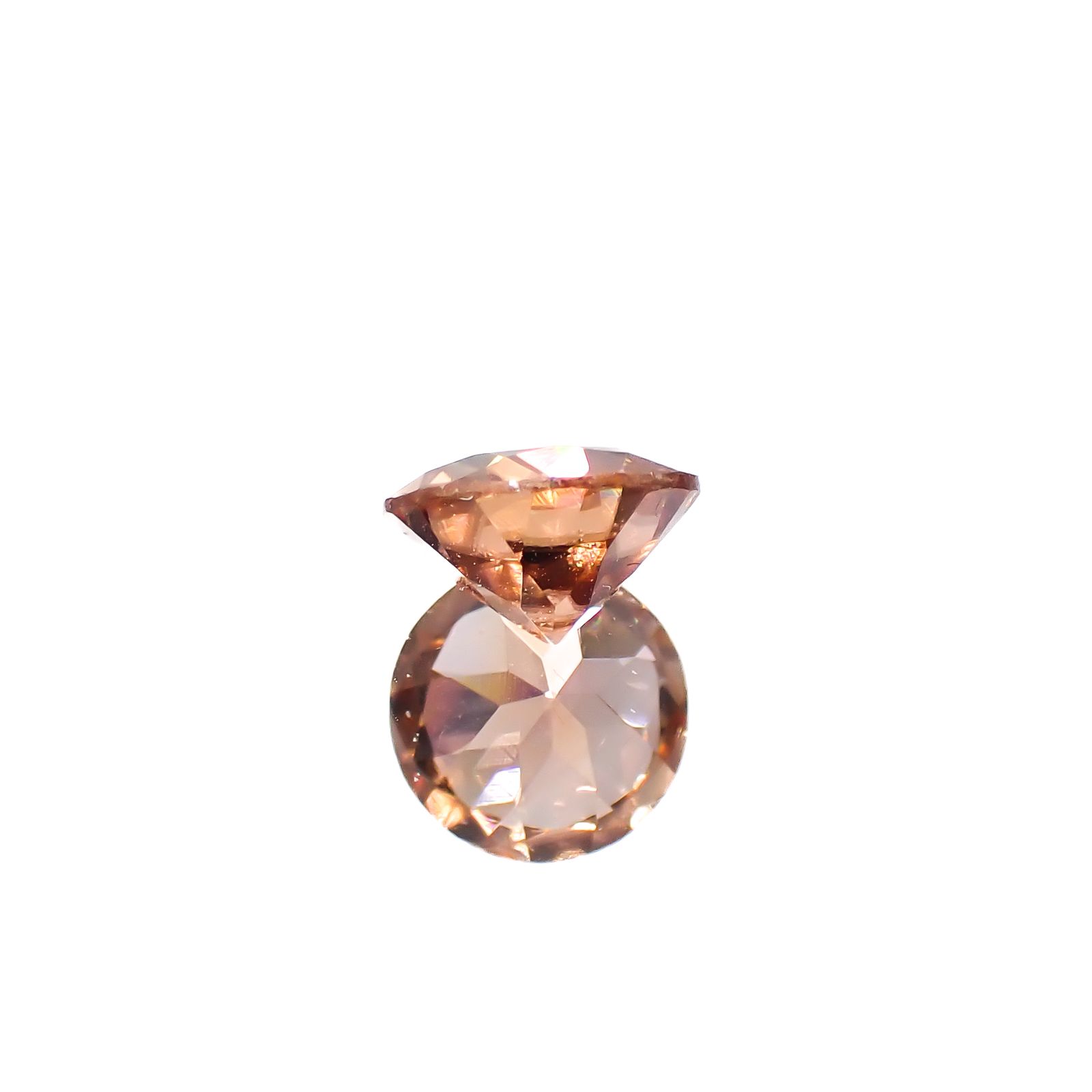 オレンジジルコン スリランカ/カンボジア産 1.71ct[240628112]6.9x6.9mm前後