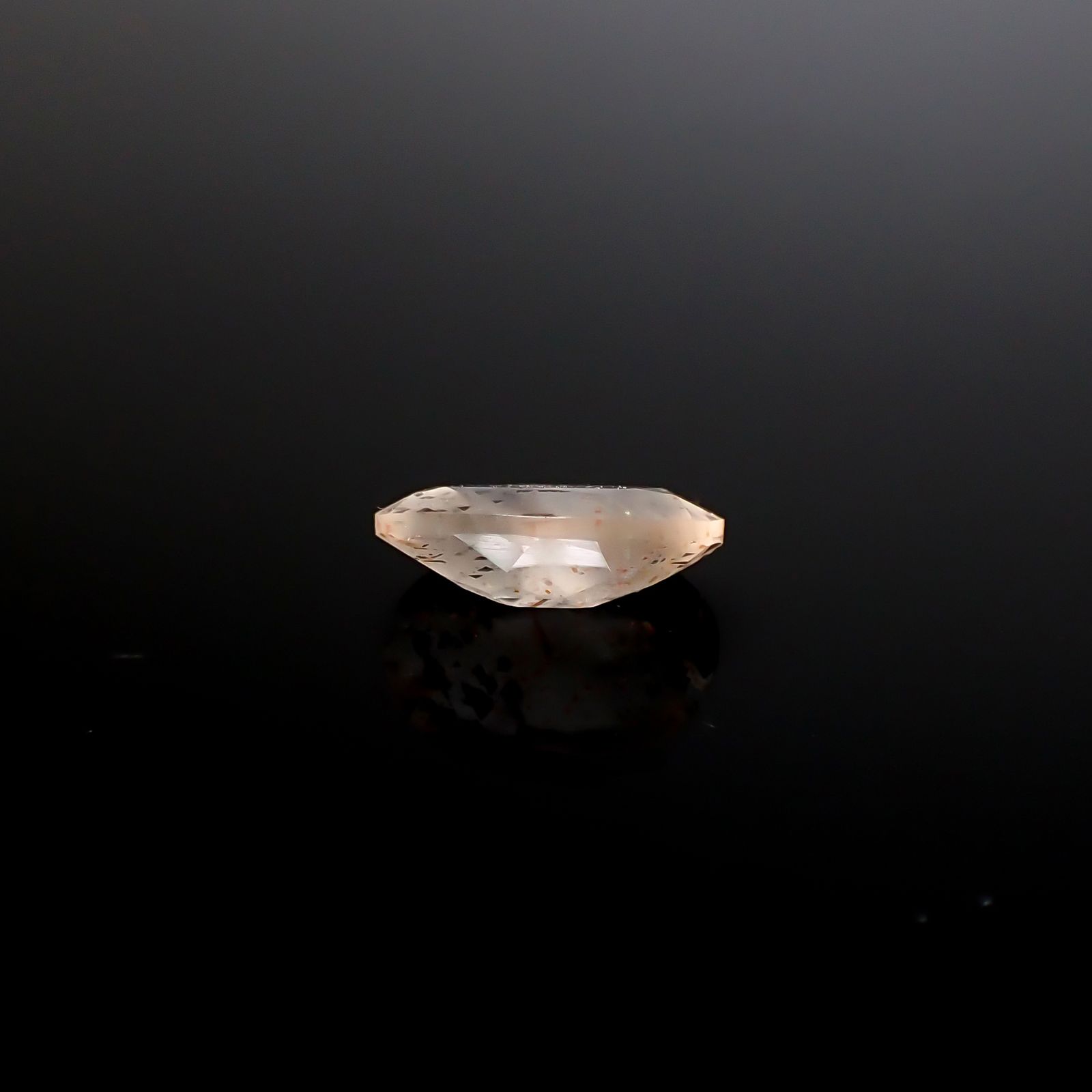 レインボーラティスサンストーン オーストラリア産 1.87ct [250229851]10.6x7.8mm前後